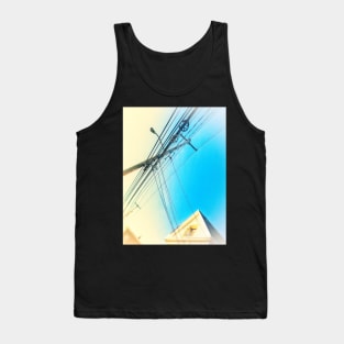 Oblique Attic and electric cables Tank Top